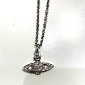 Vivienne Westwood British Orb Logo Pendent
